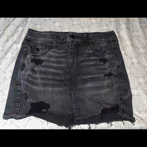 Black American eagle skirt